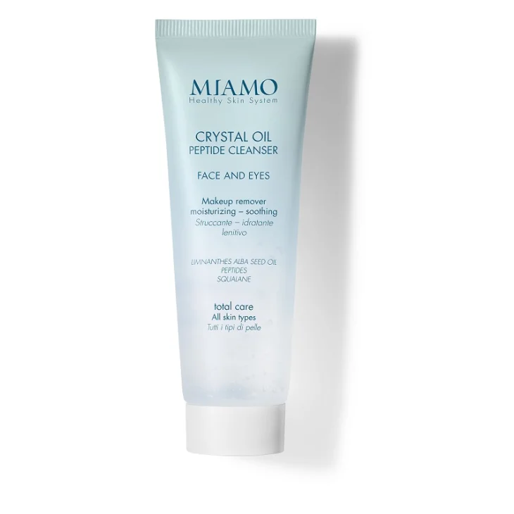 Miamo Total Care Crystal Oil Peptide Cleanser Struccante Idratante Viso Minisize 50 ml