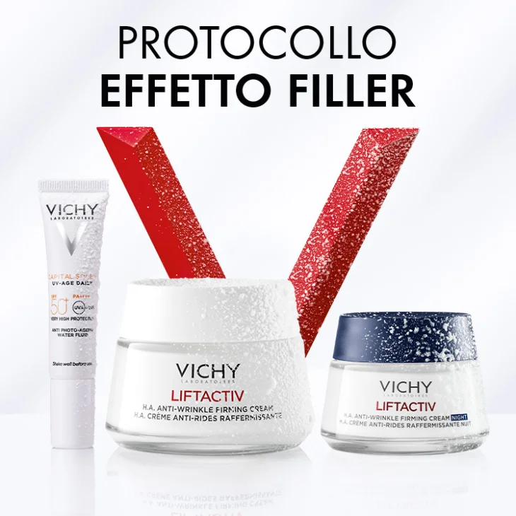 Vichy Cofanetto Spa Protocollo Antirughe Liftactiv H.A. Crema PNM 50ml + UVAGE 15ml + Crema Notte 15ml