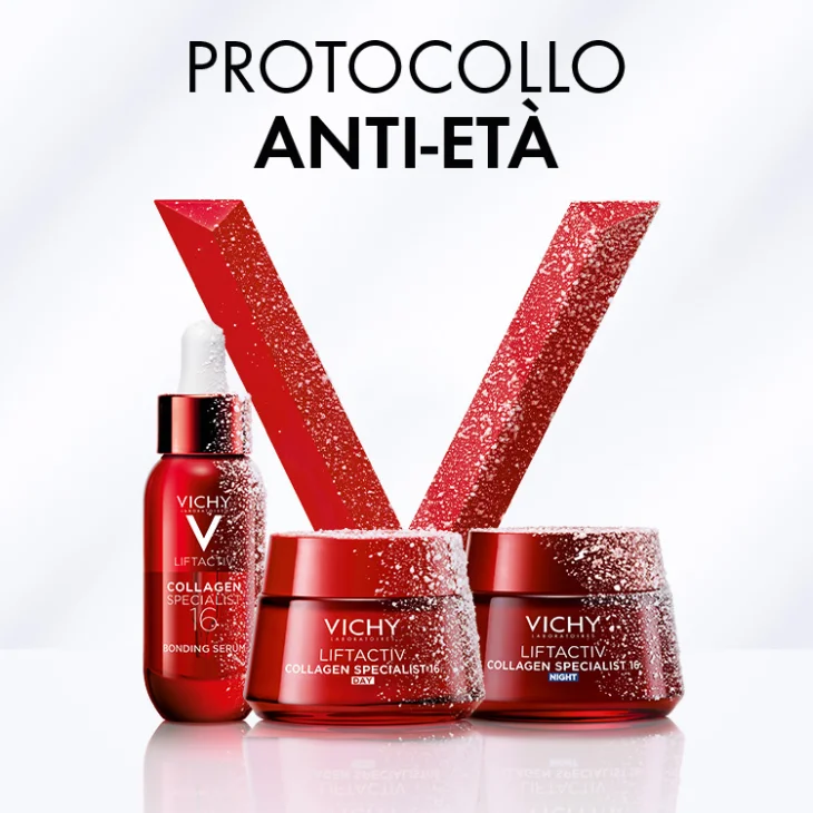 Vichy Cofanetto Spa Protocollo Antietà Liftactiv Collagen Specialist 16 Siero 30ml + Crema Giorno 15ml + Crema Notte 15ml
