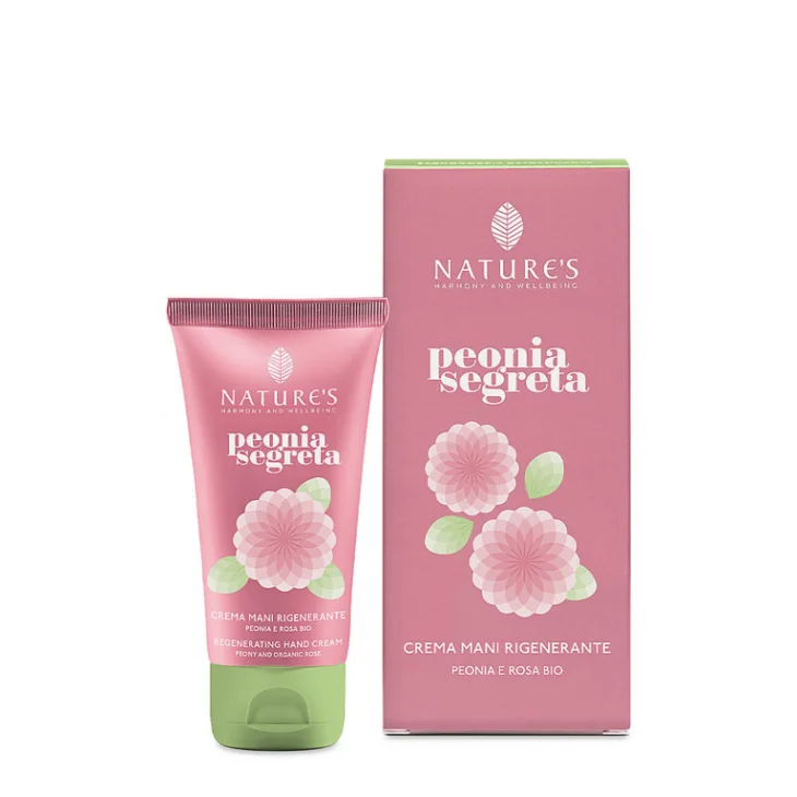 Nature's Peonia Segreta Crema Mani Rigenerante 50 ml