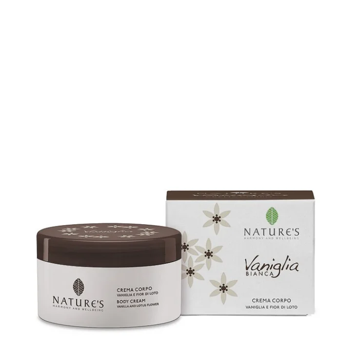 Nature's Vaniglia Bianca Crema Corpo Nutriente 100 ml