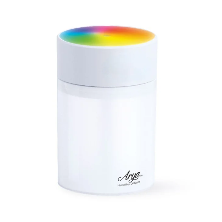 Arya HD Flame Diffusore Umidificatore con Luce Multicolore per Aromaterapia Rainbow