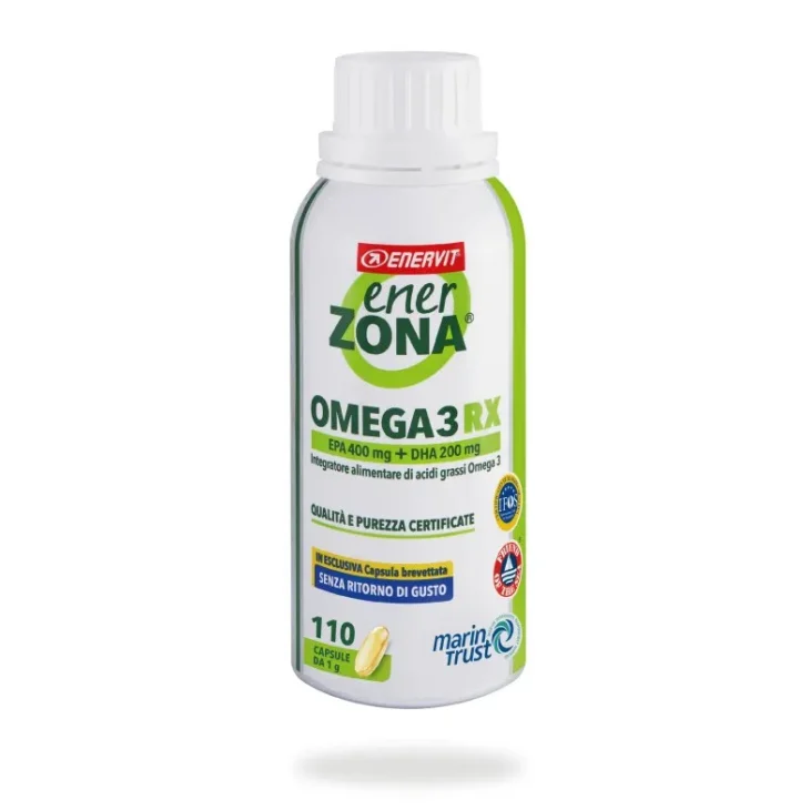 Enerzona Omega 3 RX Integratore di acidi grassi e Omega3 110 capsule Offerta Speciale