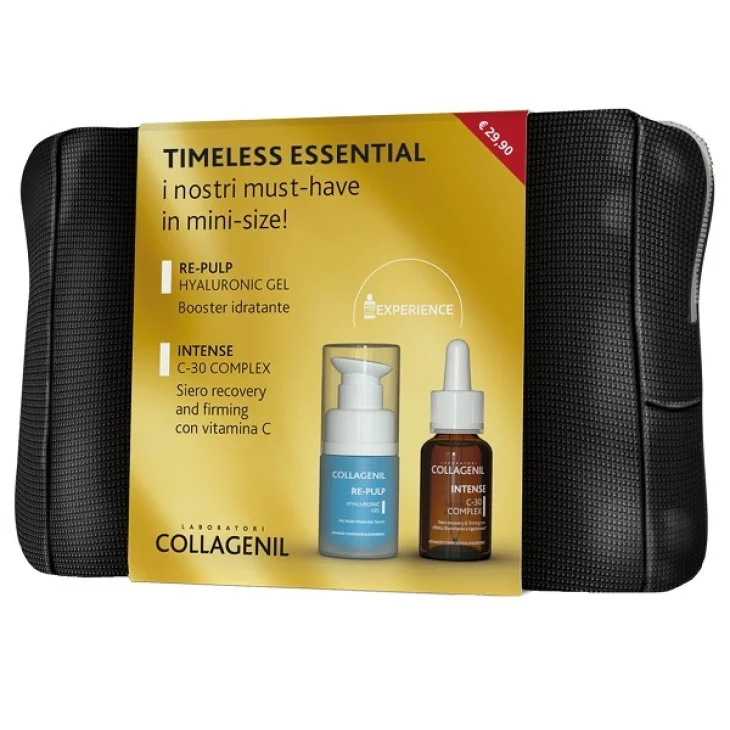 Collagenil Timeless Essential Pochette trattamento viso idratante e illuminante 2x15 ml