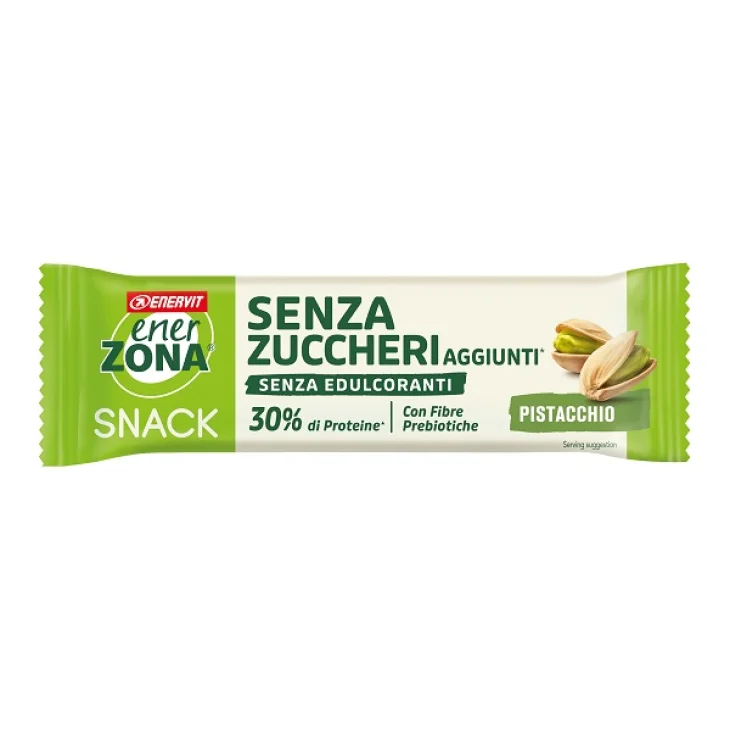 Enerzona Snack Barretta Proteica Senza Zuccheri Aggiunti Gusto Pistacchio 27 g