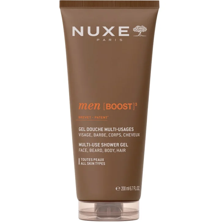 Nuxe Men Gel Doccia Uomo Multi-Uso Detergente Viso Corpo Capelli 200 ml
