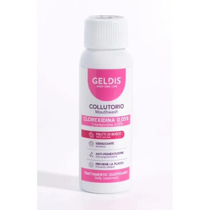 Geldis Collutorio Clorexidina 0,05% Gusto Menta Dolce 100 ml Geldis Collutorio Clorexidina 0,05% Gusto Menta Dolce 100 ml