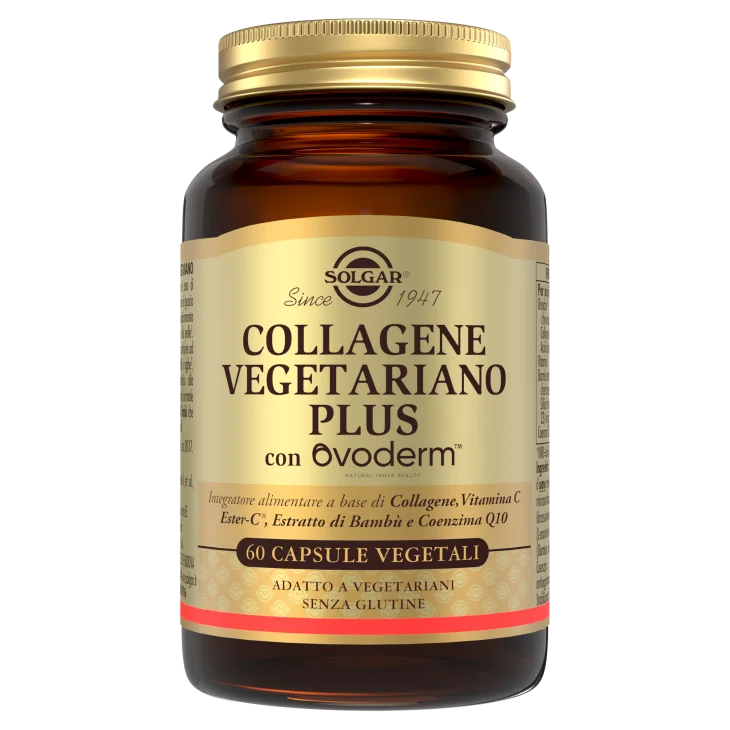 Solgar Collagene Vegetariano Plus Integratore per la Pelle 60 capsule vegetali