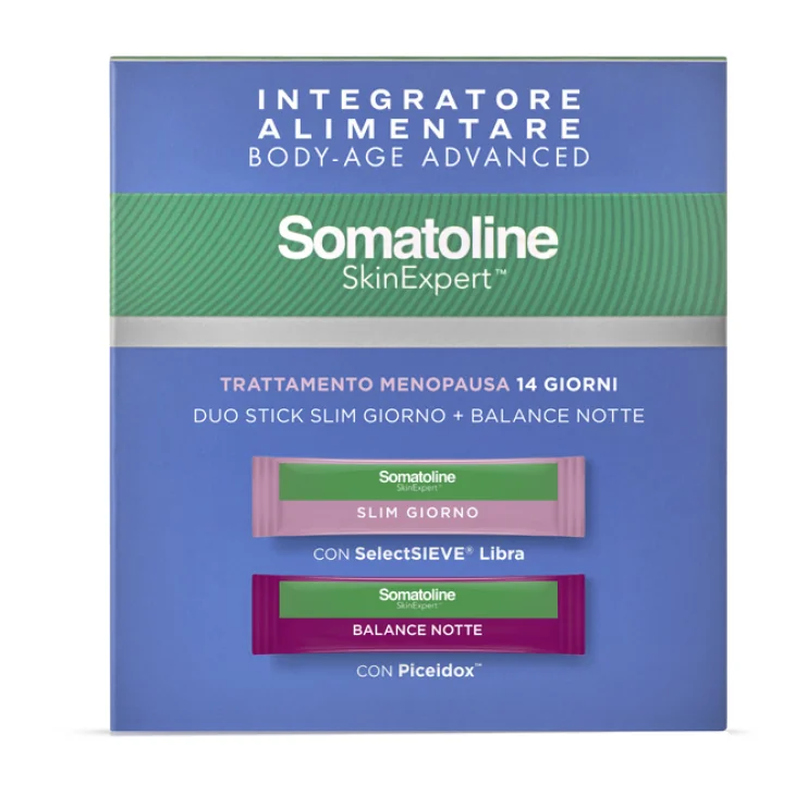 Somatoline Skin Expert Body Age Advanced Integratore Menopausa 28 stick pack