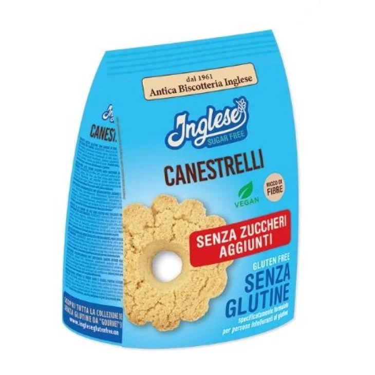 Inglese Biscotti Senza Zucchero Canestrelli 200 g Inglese Biscotti Senza Zucchero Canestrelli 200 g