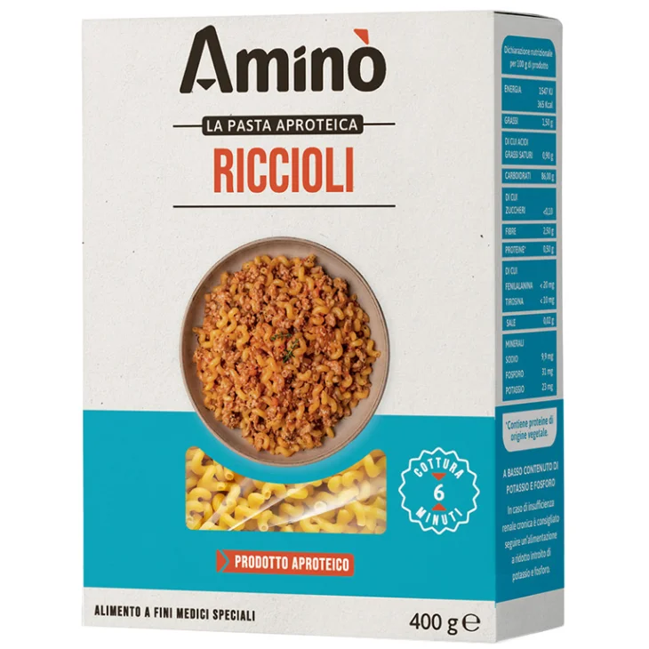 Aminò Riccioli Pasta Aproteica 400 g