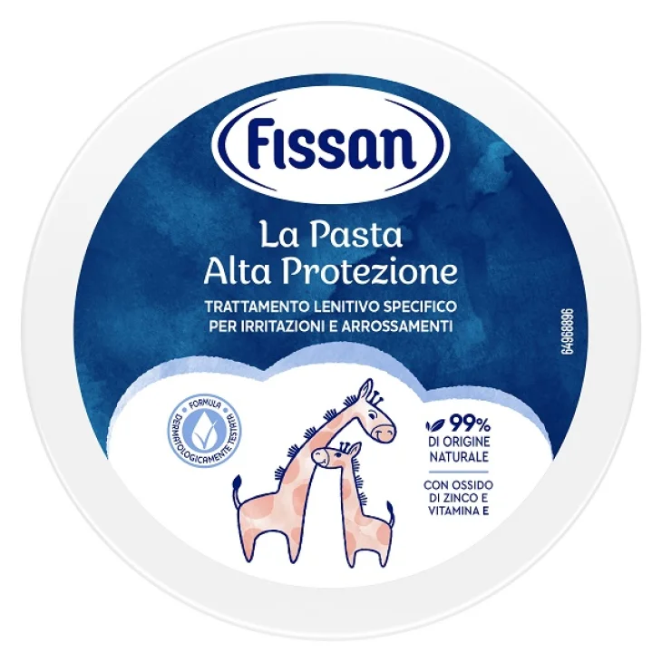 Fissan La Pasta Alta Protezione Crema Lenitiva per Arrossamenti Neonati 150 g Nuova Formula