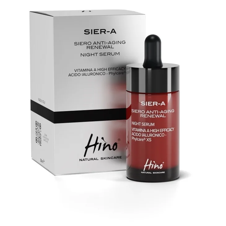 Hino Natural Skincare Sier-A Siero Antiaging Viso con Retinolo 30 ml