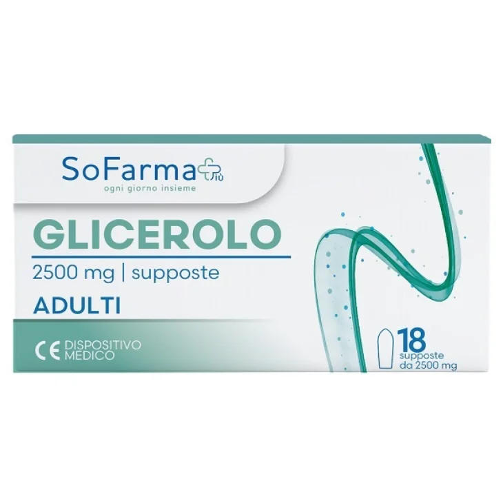 GLICEROLO AD 2250MG 18SUPP SF+ GLICEROLO AD 2250MG 18SUPP SF+
