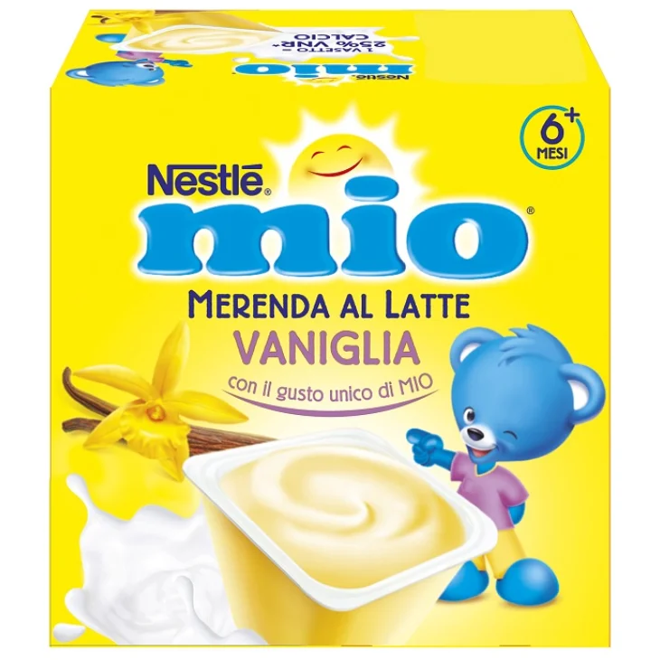 MIO MERENDA VANIGLIA 4X100G MIO MERENDA VANIGLIA 4X100G