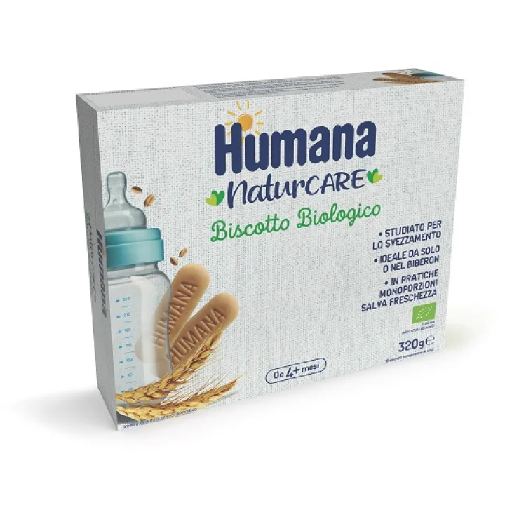 Humana NaturCare Biscotto Baby Bio dal 4 mesi di Et&agrave; 320 g