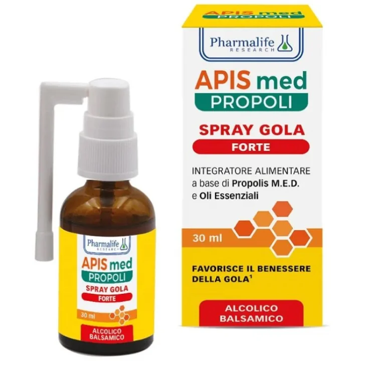 Pharmalife Research Apis Med Propoli Spray Gola Forte 30 ml