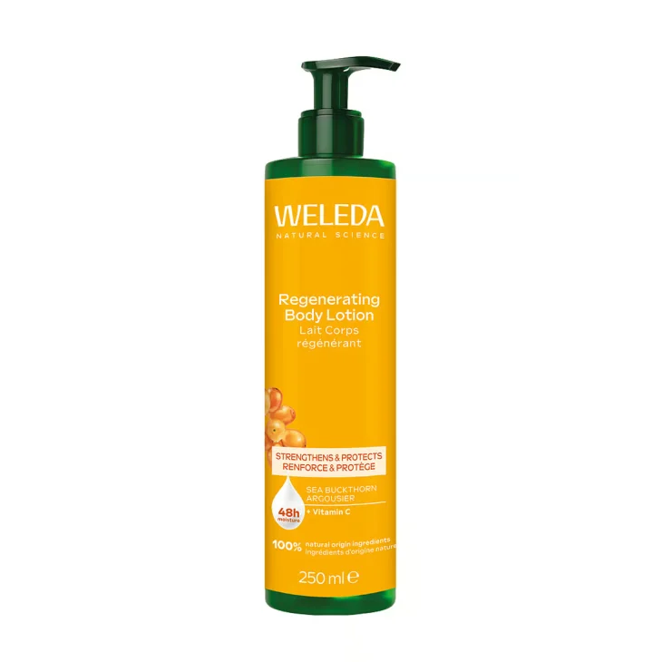 Weleda Latte Corpo Rigenerante Olivello Spinoso Idratante e Protettiva 250 ml