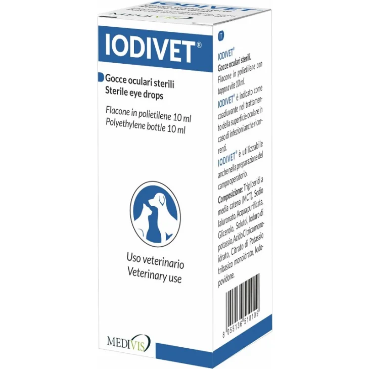 IODIVET SOLUZIONE OFT 10 ML IODIVET SOLUZIONE OFT 10 ML