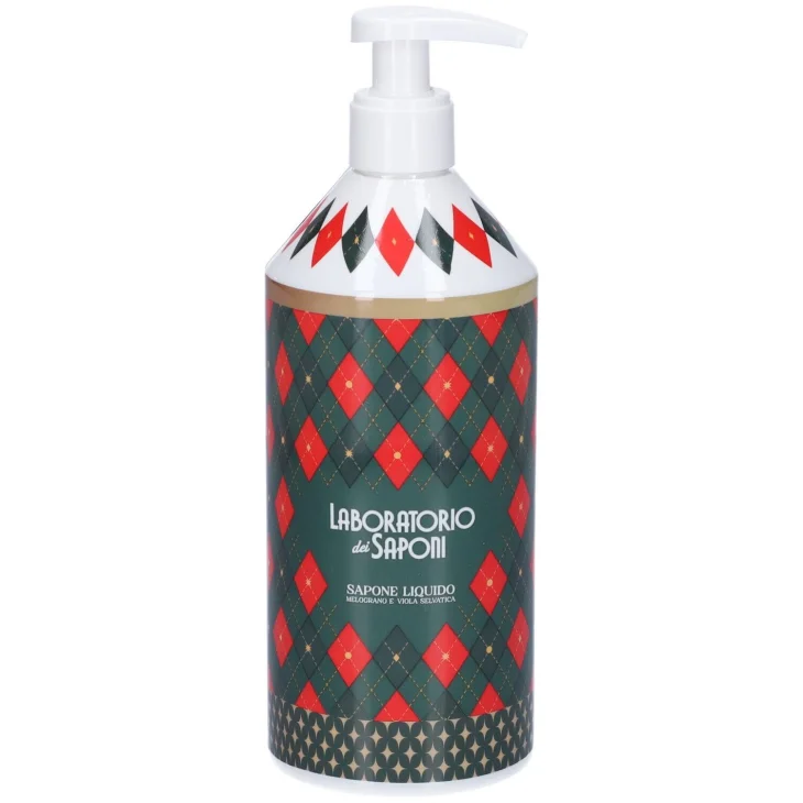Laboratorio dei Saponi Sapone Liquido Green Forest Melograno e Viola Selvatica 500 ml Laboratorio dei Saponi Sapone Liquido Green Forest Melograno e Viola Selvatica 500 ml