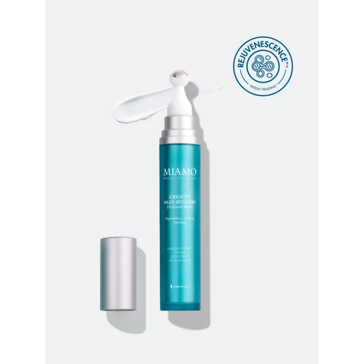 Miamo Longevity Multi-Recovery Eye & Lash Serum Siero Contorno Occhi e Ciglia 15 ml Miamo Longevity Multi-Recovery Eye & Lash Serum Siero Contorno Occhi e Ciglia 15 ml