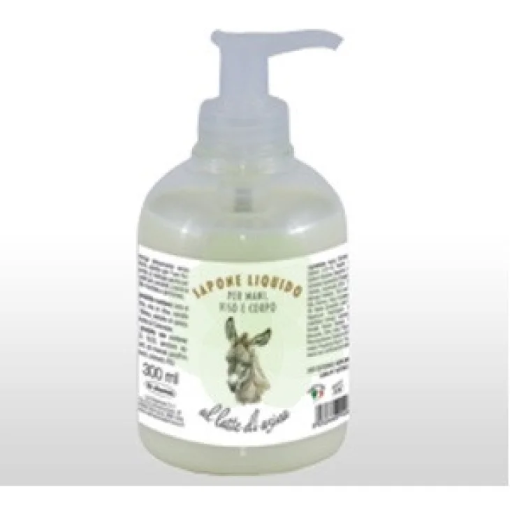 La Dispensa Sapone Liquido Latte d'Asina Pelli Sensibili 300 ml
