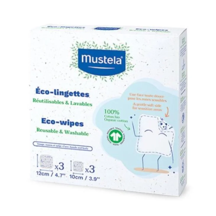 MUSTELA SALVIETTE LAVABILI 6PZ