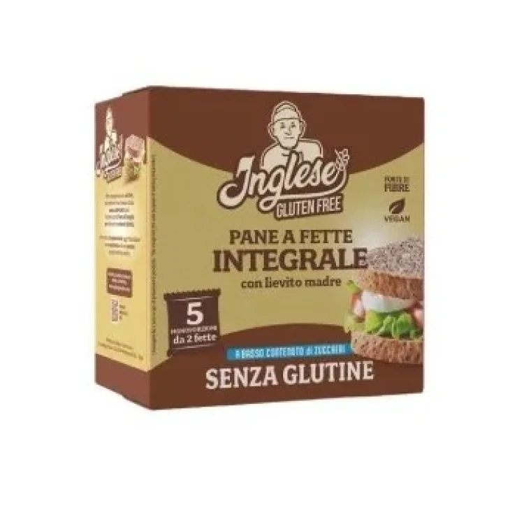 Inglese Pan del Nonno Fette Integrale Grano Saraceno Pane Senza Glutine 5 pezzi da 45 g