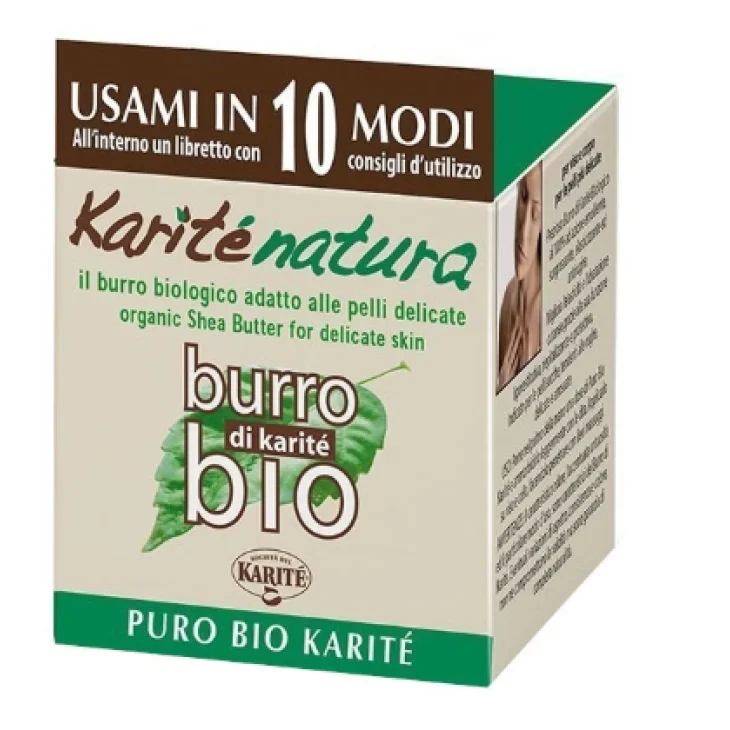 Karit&egrave; Natura Bio Burro di Karit&egrave; Bio Puro 100 ml