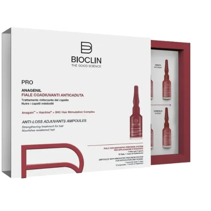 Bioclin Pro Anagenil Trattamento Anticaduta Capelli in Fiale 10 x4 ml Bioclin Pro Anagenil Trattamento Anticaduta Capelli in Fiale 10 x4 ml