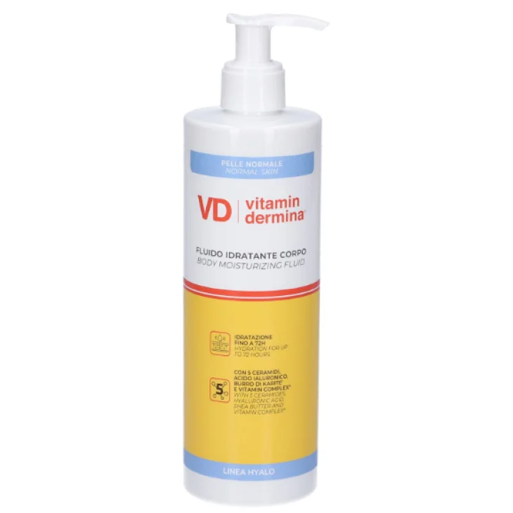 Vitamindermina Hyalo Fluido Idratante Corpo 400 ml