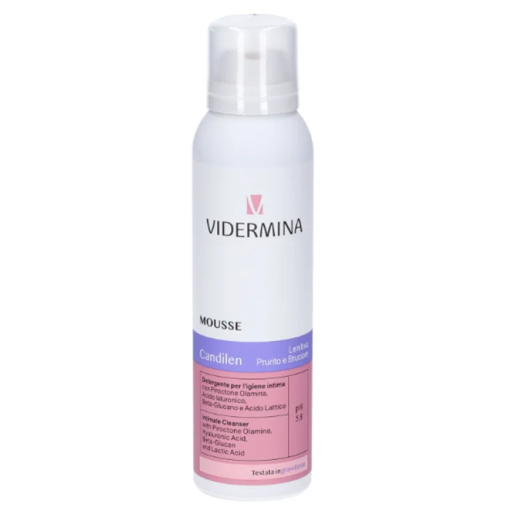 Vidermina Candilen Mousse Detergente Intimo Lenitivo 150 ml Vidermina Candilen Mousse Detergente Intimo Lenitivo 150 ml