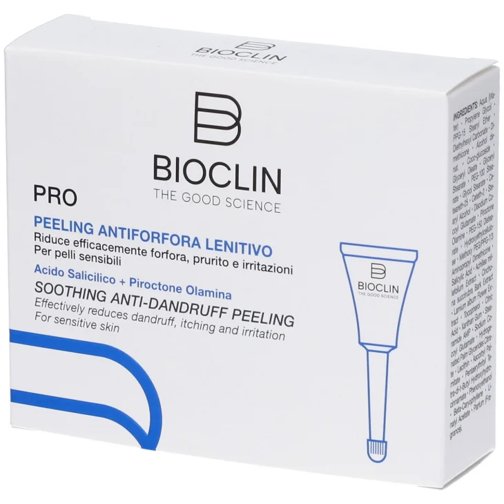 Bioclin Pro Peeling Antiforfora Lenitivo 6 pezzi da 5 ml Bioclin Pro Peeling Antiforfora Lenitivo 6 pezzi da 5 ml