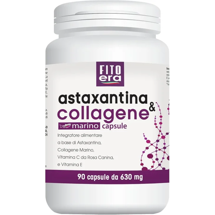 Fitoera Astaxantina & Collagene Marino Integratore Antiossidante 400 g