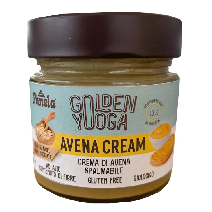 Golden Yooga Avena Cream Crema Spalmabile di Avena Bio 200 g Golden Yooga Avena Cream Crema Spalmabile di Avena Bio 200 g