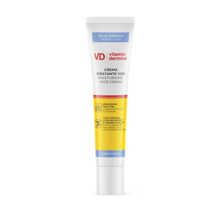 Vitamindermina Hyalo Crema Idratante Viso per Pelle Normale 40 ml