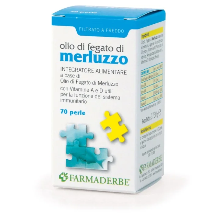 OLIO DI FEGATO MERLUZZO 70PRL OLIO DI FEGATO MERLUZZO 70PRL