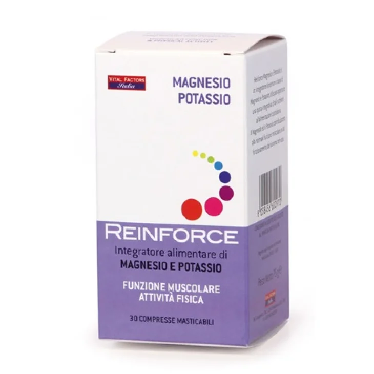 REINFORCE MAGNESIO+POTASS30CPR