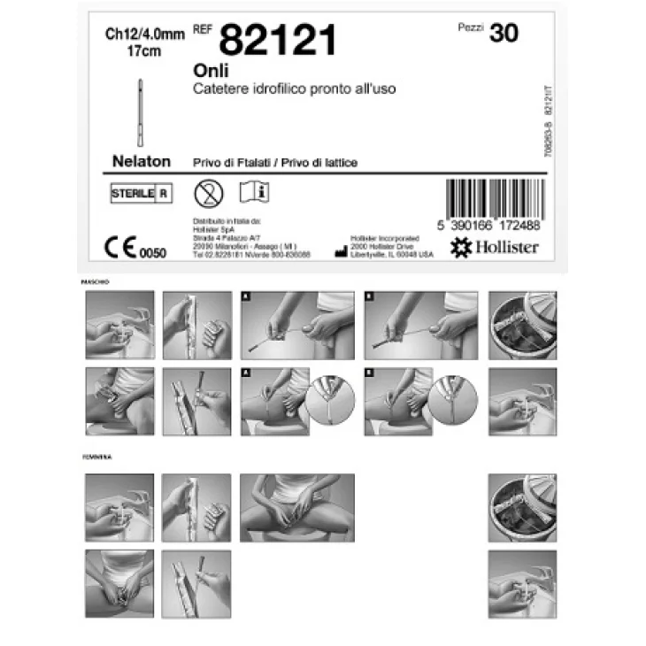 ONLI CATET IDROF 17CM CH12 30P ONLI CATET IDROF 17CM CH12 30P
