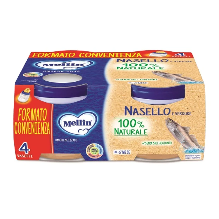 MELLIN OMOG NASELLO 4X80G