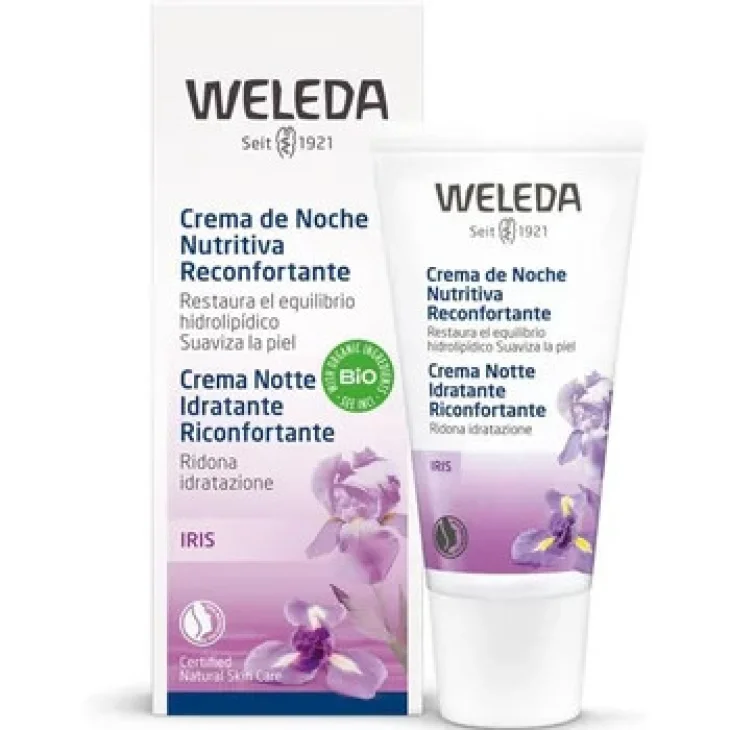 Weleda Iris Crema Notte Rigenerante Idratante 30 ml
