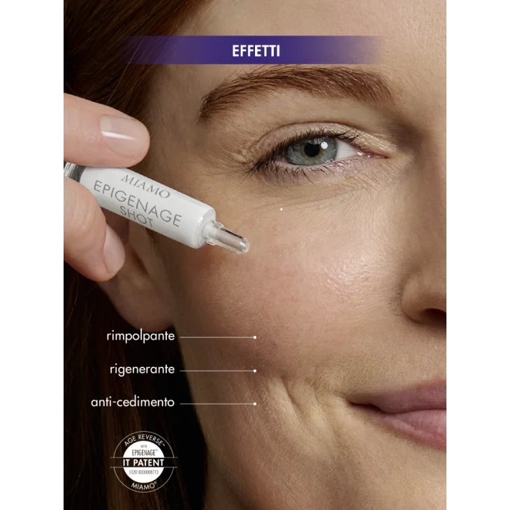 Miamo Protocollo Fill & Lift per Rughe di Tono con Collagen Boost Intense Serum 30 ml + Multi Peptide 20% Lifting Serum 10 ml + Epigenage Shot 1 ml