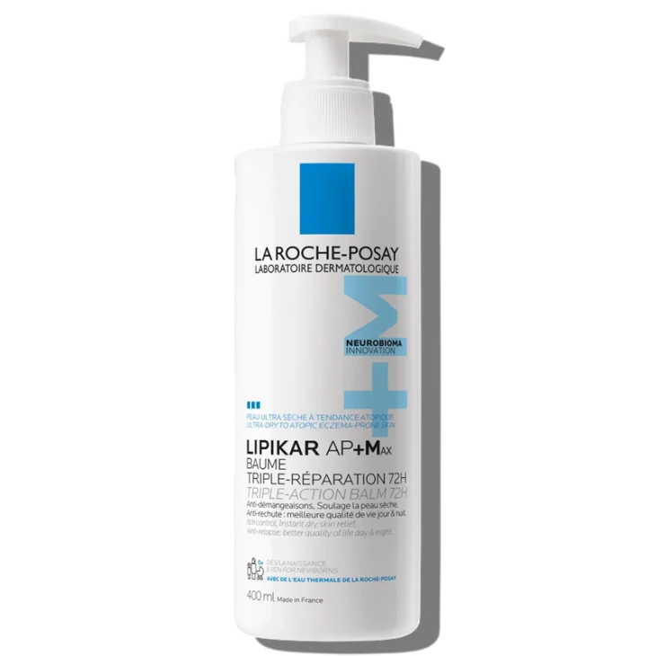La Roche Posay Lipikar AP+MAX Balsamo tripla riparazione per pelle molto secca o a tendenza atopica 400ml