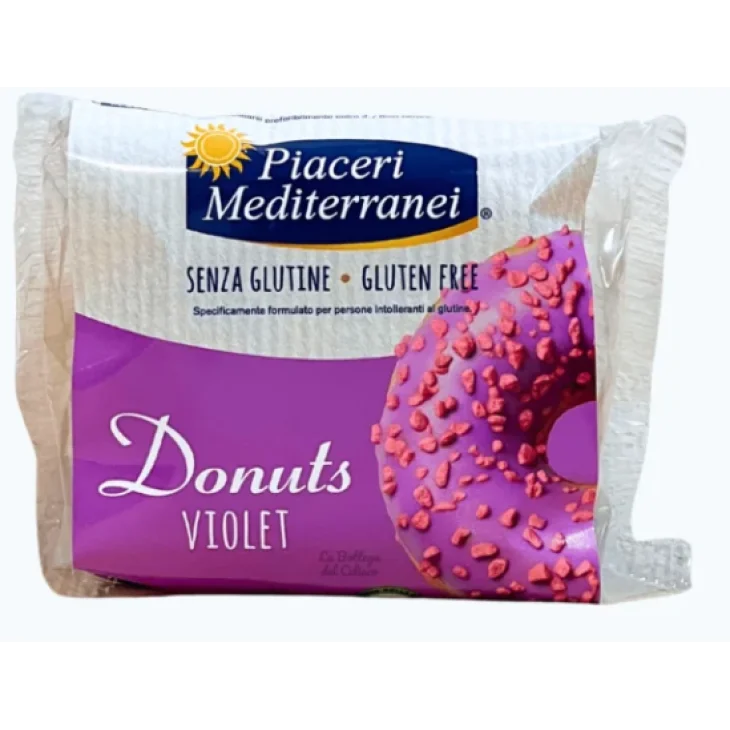 Piaceri Mediterranei Donuts Senza Glutine Violet 45 g