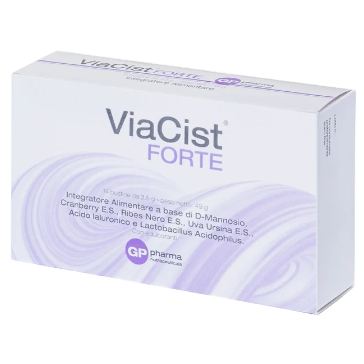 Gp Pharma Viacist Forte Integratore Vie Urinarie 14 Bustine Gp Pharma Viacist Forte Integratore Vie Urinarie 14 Bustine