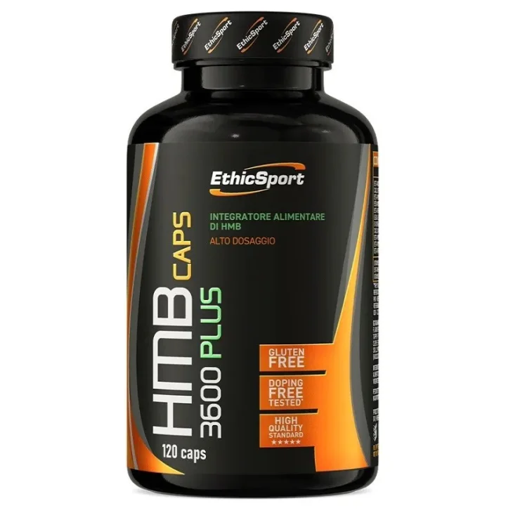 Ethic Sport HMB 3600 Plus Integratore per la Massa Muscolare 120 capsule