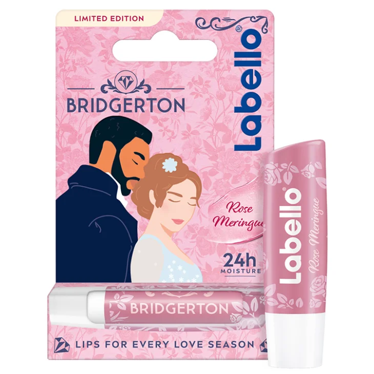 Labello Bridgerton Rose Meringue Balsamo Labbra 4,8 g Edizione Limitata Labello Bridgerton Rose Meringue Balsamo Labbra 4,8 g Edizione Limitata