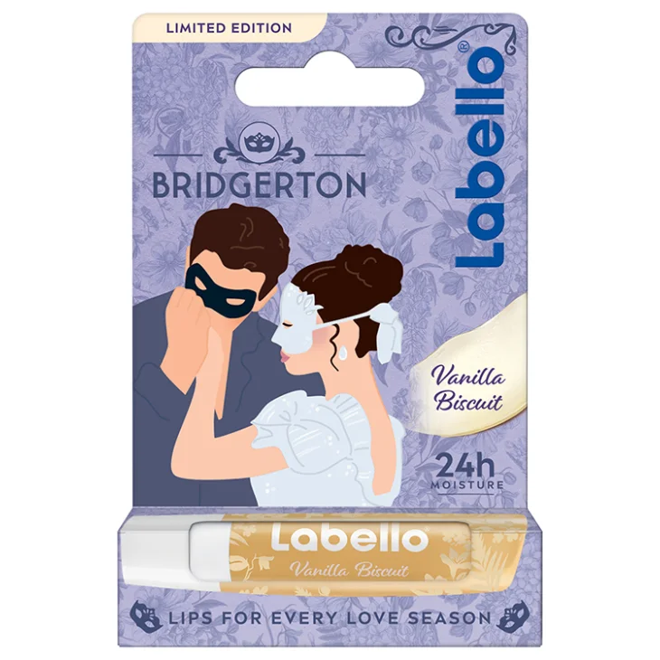 Labello Bridgerton Vanilla Biscuit Balsamo Labbra 4,8 g Edizione Limitata Labello Bridgerton Vanilla Biscuit Balsamo Labbra 4,8 g Edizione Limitata