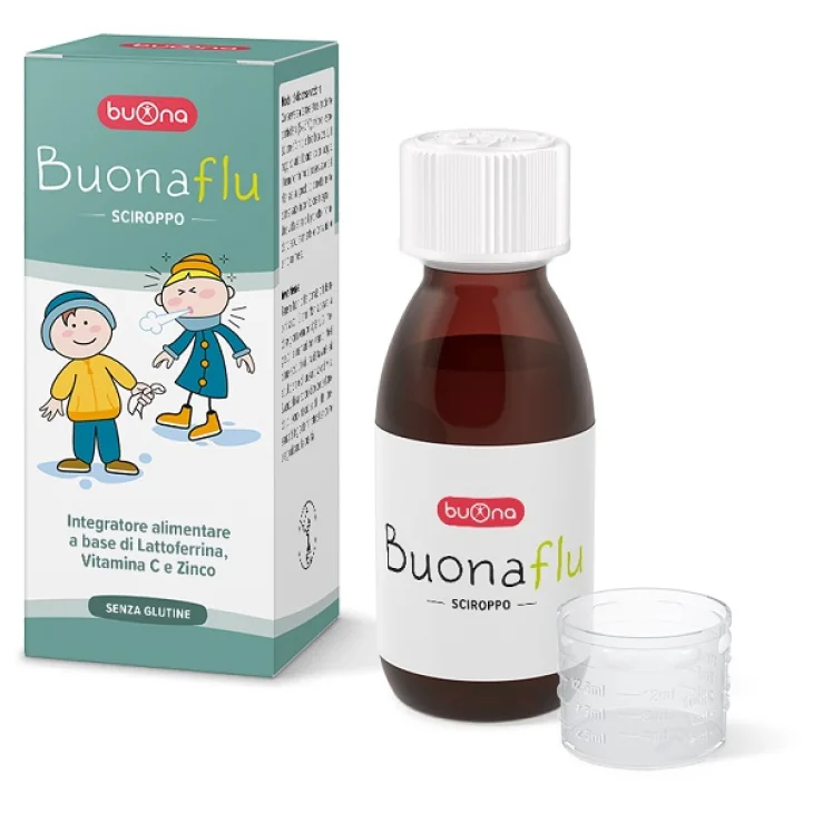 Buonaflu Sciroppo per il Supporto Immunitario di Adulti e Bambini 100 ml