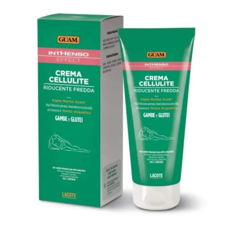Guam Inthenso Effect Crema Cellulite Riducente Fredda per Gambe e Glutei 200 ml